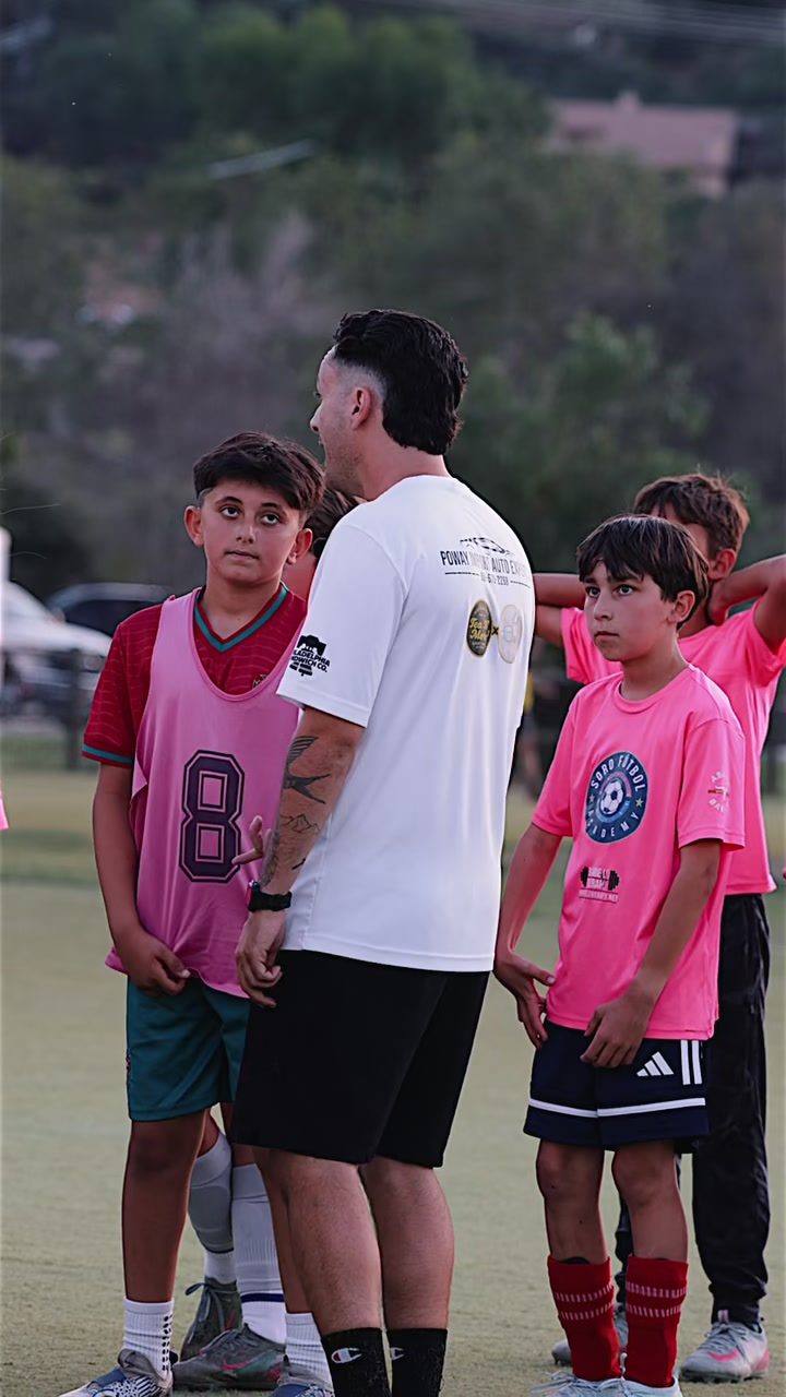 Close-up of the real Soro Futbol Academy jersey
